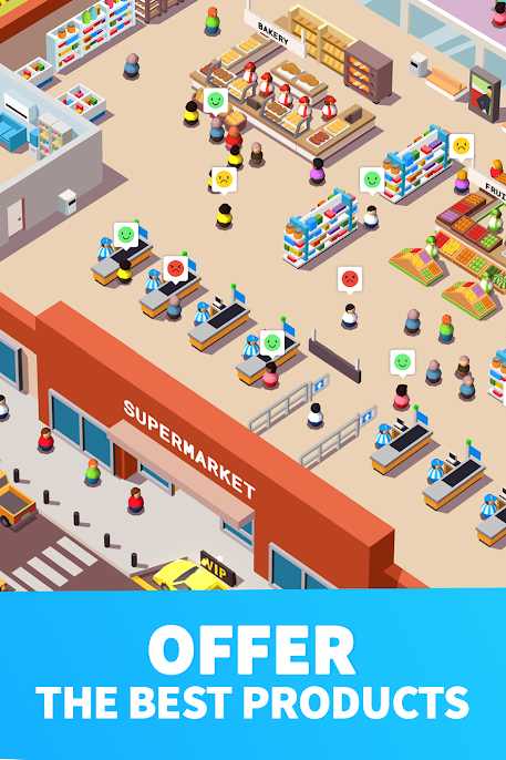 دانلود Idle Supermarket Tycoon 2.3.9  – بازی شبیه سازی سوپرمارکت اندروید